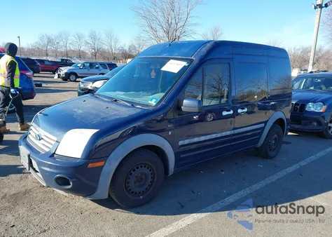 2012 Ford Transit Connect Xlt z USA, uszkodzony, nr VIN NM0KS9BNXCT091794